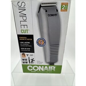 NIB Conair HC90RGB Simple Cut Haircut Trimmers Kit W/Step By‎ Step Instructions